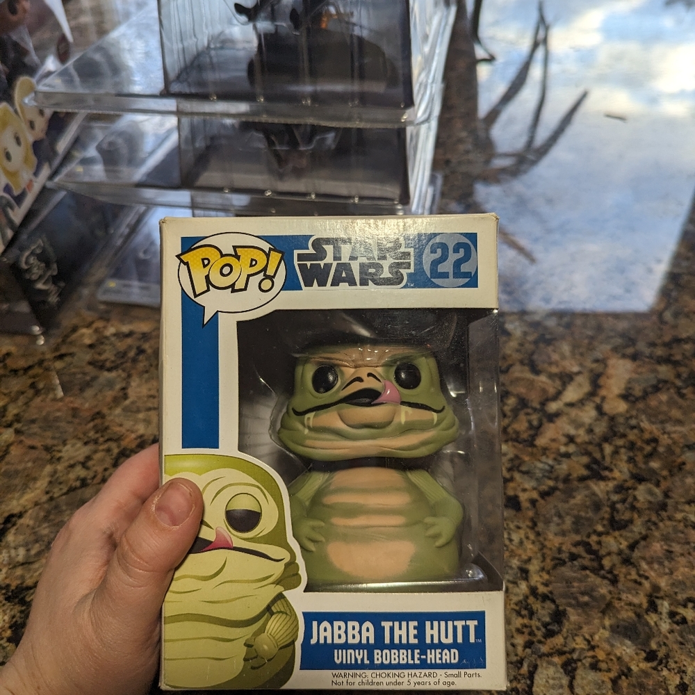 Jabba the hutt, 22 pop Funko